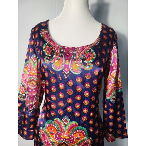 Rubber Ducky Multicolor Paisley Knee Dress - Picture 2 of 6